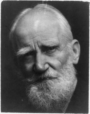 George Bernard Shaw, author of Man and Superman